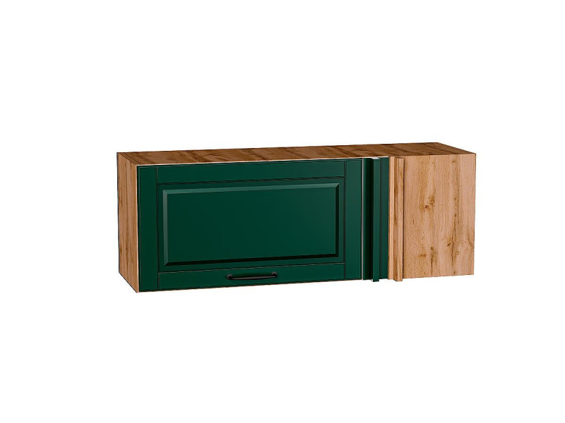 358*1000*350 Шкаф верхний прямой угловой горизонтальный Дублин Special Green