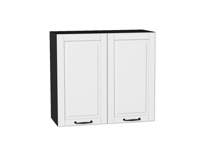 716*800* Шкаф верхний с 2-мя дверцами Дублин Special White