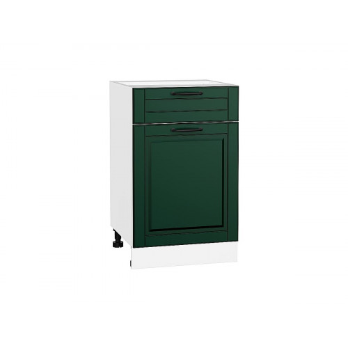 816*500* Шкаф нижний с 1-ой дверцей и ящиком Дублин Special Green