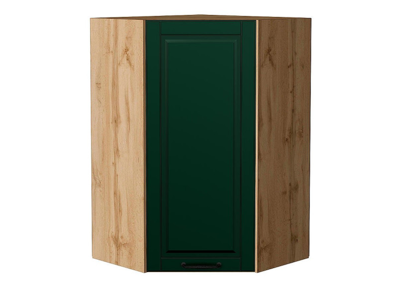 920*600*600 Шкаф верхний угловой Дублин Special Green