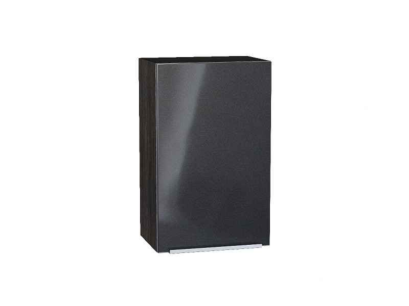 716*450* Шкаф верхний с 1-ой дверцей Фьюжн Anthracite Graphite