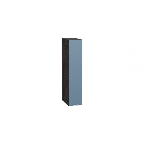 716*150* Шкаф верхний бутылочница Фьюжн Silky Blue Graphite