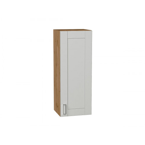 920*350*Шкаф верхний с 1-ой дверцей Лофт Grey Silk/Дуб Вотан