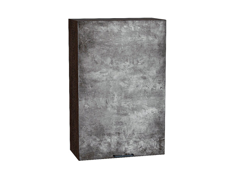920*600* Шкаф верхний с 1-ой дверцей Флэт Temple Stone 2S Graphite