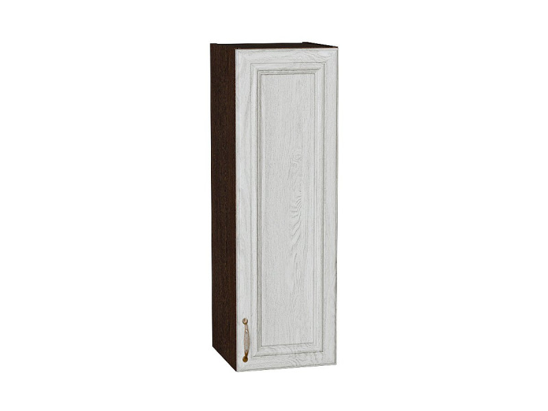 920*300* Шкаф верхний с 1-ой дверцей Шале White Dreamline Graphite