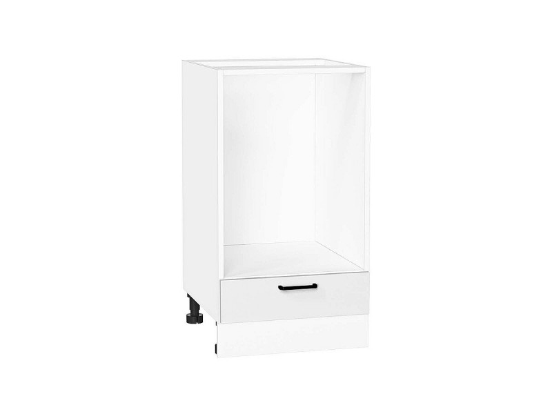 Кухня 816*450*Шкаф нижний под духовку Лофт Super White/Белый