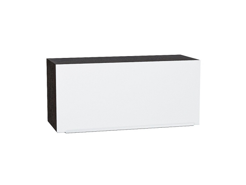 358*800* Шкаф верхний горизонтальный Фьюжн Silky White Graphite