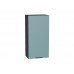 920*450* Шкаф верхний с 1-ой дверцей Флэт Grey-green In 2S Graphite