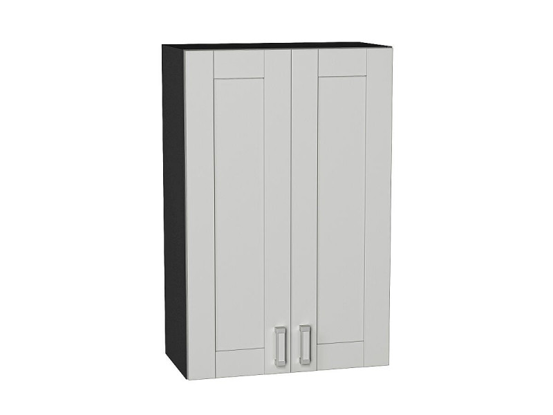 Кухня 920*600*Шкаф верхний с 2-мя дверцами Лофт Grey Silk/Graphite