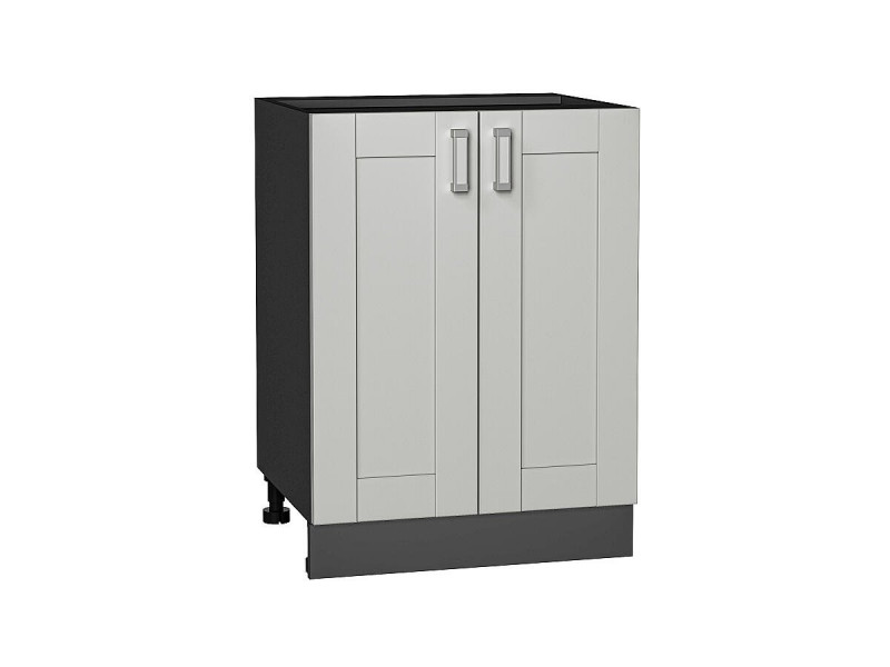 Кухня 816*600*Шкаф нижний с 2-мя дверцами Лофт Grey Silk/Graphite
