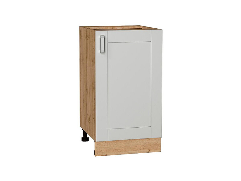 Кухня 816*450*Шкаф нижний с 1-ой дверцей Лофт Grey Silk/Дуб Вотан