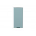 920*300*306 Шкаф верхний торцевой Флэт Grey-green In 2S Белый