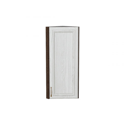 920*300*306 Шкаф верхний торцевой Шале White Dreamline Graphite