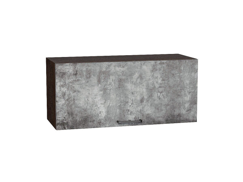 358*800* Шкаф верхний горизонтальный Флэт Temple Stone 2S Graphite
